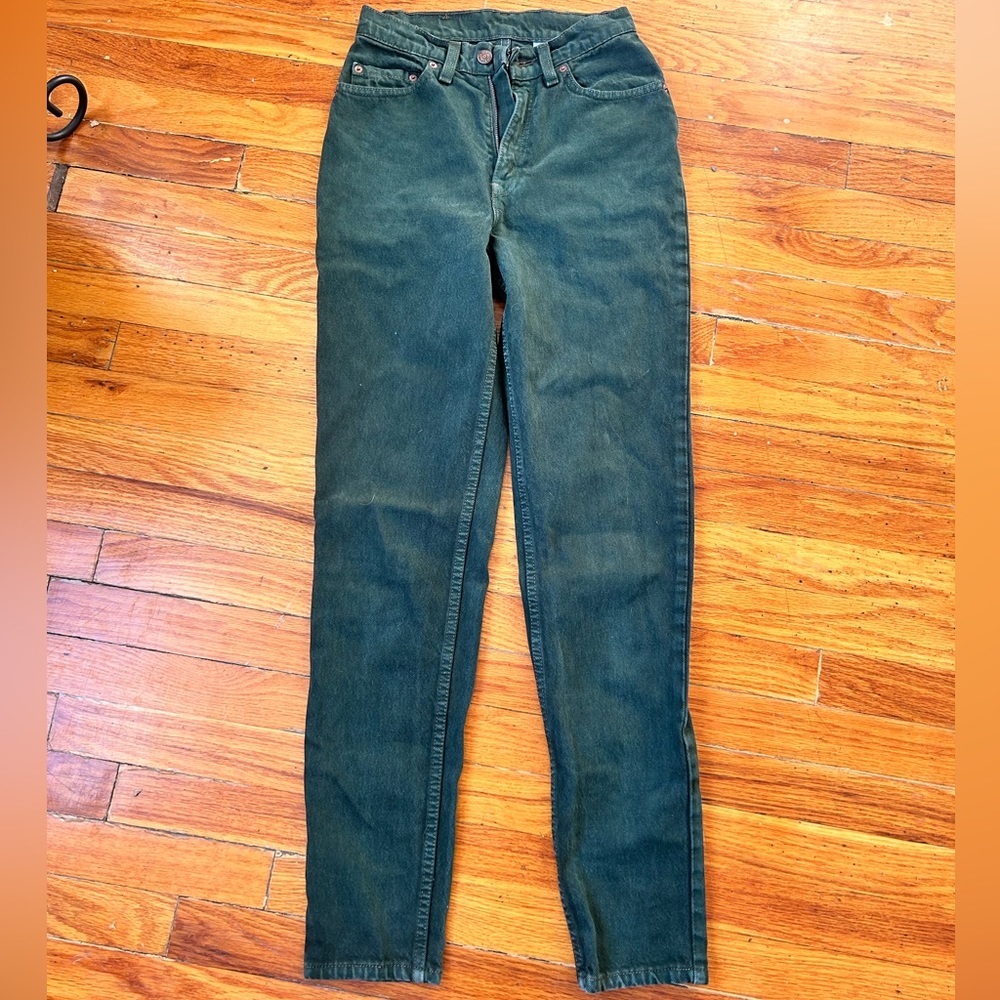 Levi’s Forest Green Slim Fit Denim